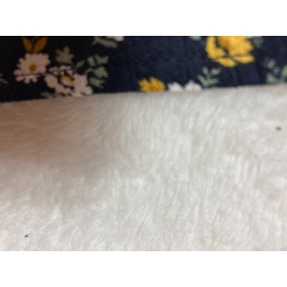 J. Jill Women's Embroidered Floral Print Tunic Dress Long Sleeve Boho Size L - Picture 9 of 11